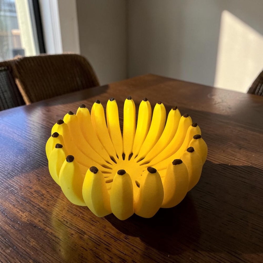 Banana fruit bowl