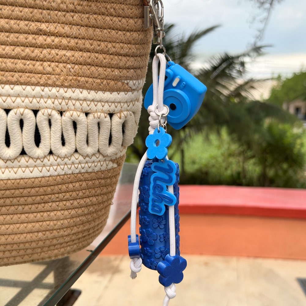 Customised bag charm